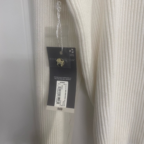 Worthington beige sweater women’s nwt - Picture 4 of 5